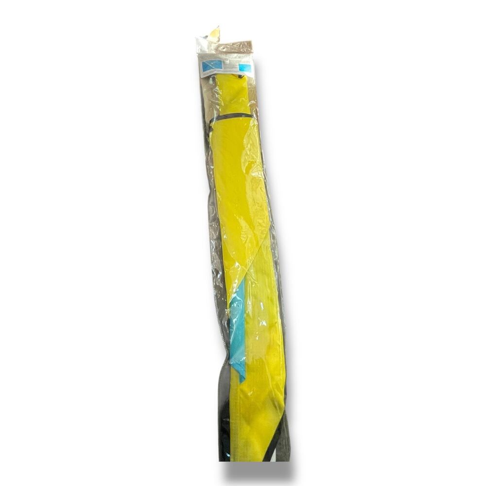 Delta Kite Mints Colorful Life Kids Adults Easy to Fly Beginner Yellow Blue 46' - Picture 8 of 10